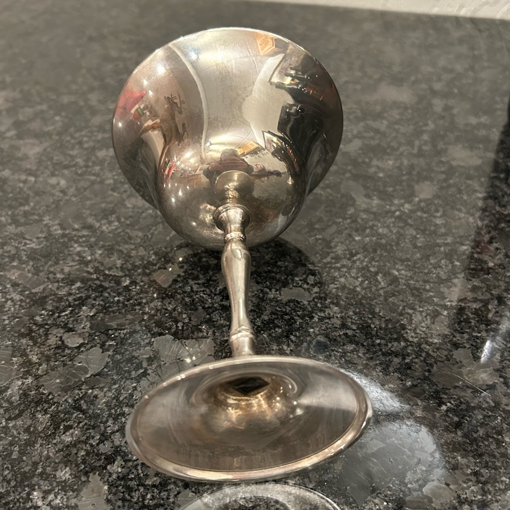 PNS silver goblets - Picture 5 of 9
